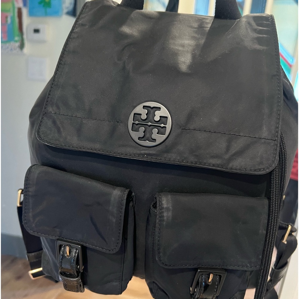 Tory Burch Nylon Black backpack